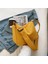 Sarı Stil 24-17,5-12CM Büyük Kapasiteli Omuz Çantası Yeni Kadın Moda Basit Banliyö Messenger Tote Çanta (Yurt Dışından) 1