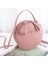 Pembe Tarzı Moda Kadın Omuz Çanta Küçük Yuvarlak Daire Çanta Kız Sevimli Askılı Çanta Güzellik El Çantaları Bolsos Ana Kesesi (Yurt Dışından) 2