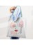 No.6 Stili 35-40CM Kore Ulzzang Omuz Çantaları Ins Shopper Tote Tuval Kadın Büyük Kapasiteli Rahat Trendy Okul Çantası Harajuku Sanat Soyut Yüz (Yurt Dışından) 4