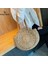 Yeşil Stil Yaz Yuvarlak Hasır Çanta Kadınlar Için Rattan Çanta El Yapımı Dokuma Plaj Crossbody Çanta Kadın Mesaj Çanta Tote (Yurt Dışından) 5