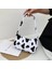 Zebra Tarzı Kadın Omuzdan Askili Çanta Moda Hayvan Desen Baskılı Çanta Rahat Naylon Kelebek Leopar Zebra Inek Baskı Kadın Çanta Koltukaltı Çanta (Yurt Dışından) 4