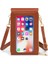 Kahverengi Tarzı Kadınlar Için Yeni Moda Dokunmatik Ekran Omuzdan Askili Çanta Büyük Kapasiteli Çok Fonksiyonlu Cüzdan Trendi Katı Crossbody Telefon Çantaları Kadınlar Için (Yurt Dışından) 1