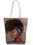 No.13 Tarzı 35-40CM Retro Siyah Afrika Kız Omuz Çantası Tasarımcı Yıldızlı Gökyüzü Yağlıboya Çanta Büyük Kapasiteli Eko Yeniden Kullanılabilir Kadın Rahat Tote (Yurt Dışından) 1