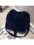 Siyah Stil Moda Retro Sahte Süet Saçak Kadın Postacı Çantası Tote Yeni Çanta Püskül Omuz Çanta Crossbody Çanta Püskül Kova (Yurt Dışından) 1