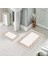 Banyo Halısı Ikili Klozet Takımı Kaymaz Tabanlı (60 cm x 100 cm + 40 cm x 60 Cm) 1