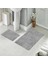 Banyo Halısı Ikili Klozet Takımı Kaymaz Tabanlı (60 cm x 100 cm + 40 cm x 60 Cm) 4