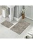 Banyo Halısı Ikili Klozet Takımı Kaymaz Tabanlı (60 cm x 100 cm + 40 cm x 60 Cm) 5