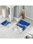 Banyo Halısı Ikili Klozet Takımı Kaymaz Tabanlı (60 cm x 100 cm + 40 cm x 60 Cm) 5