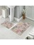 Banyo Halısı Ikili Klozet Takımı Kaymaz Tabanlı (60 cm x 100 cm + 40 cm x 60 Cm) 1