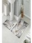 Banyo Halısı Ikili Klozet Takımı Kaymaz Tabanlı (60 cm x 100 cm + 40 cm x 60 Cm) 2