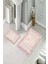 Banyo Halısı Ikili Klozet Takımı Kaymaz Tabanlı (60 cm x 100 cm + 40 cm x 60 Cm) 2