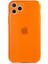 Apple iPhone 11 Pro Uyumlu Mun Seri Arka Koruma Kılıf - Turuncu 1