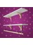 20 cm 2'li Halatlı Askılı Ahşap-Beyaz Dekoratif Duvar Rafı 80X20 cm Kahverengi Ahşap Tek Ebat 80 cm 1