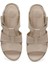 105126.Z4FX Bej Kadın Comfort Sandalet 4