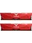 T-Force Vulcan Red 32GB(2X16GB) 6400MHZ Ddr5 Gaming Ram CL40 (FLRD532G6400HC40BDC01) 5