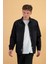 Erkek Jason Black Oversize Jean Gömlek Ceket 3