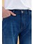 Erkek Kalimnos Dark Blue Comfort Fit Jean Pantolon 3