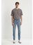 Milan 90Lar Gölgeli Vintage Mavi Jean Pantolon 00810868 00 2