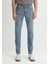 Milan 90Lar Gölgeli Vintage Mavi Jean Pantolon 00810868 00 3