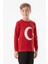 Türk Bayrağı Baskılı Çocuk Sweatshirt 4