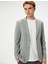 Blazer Ceket Slim Fit Cep Detaylı Düğmeli 2