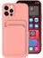 iPhone 12 Pro Max - Uyumlu ​​bthm Store Ofix Kapak-Pembe 1