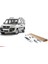 Fiat doblo tavan çıtası port bagaj taşıyıcı gri 2001 / 2010 1