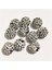Beyaz Siyah Stil 12MM 100 Adet Bedava G! Rhinestone Spacer Boncuk Yuvarlak Iğne Işi Aksesuarları Takı Yapımı Için Li Dıy Boncuklar (Yurt Dışından) 1