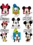 MQ0073 Tarzı Sevimli Mickey Mouse ve Arkadaşları Yamalar Moda Giyim Için Ütüyle Aktarma Isı Transferi Çıkartmaları Kız Erkek Giysileri Üzerinde Yama (Yurt Dışından) 2