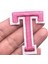 Yeşil Stil 1 Adet A-Z Saf Pembe Renk Ingilizce Alfabe Harfleri Yama Işlemeli Adı Aplike Demir On Yamalar Diy Giysileri Için Etiket Rozeti (Yurt Dışından) 1