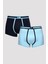 Erkek Koyu Mavi 2li Boxer 1