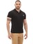 TB0A2DJE0011 Short Sleeve Stretch Polo Erkek T-Shirt Siyah 3
