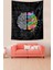 Sayısal Ve Sosyal Sağ Sol Beyin Leke Tutmaz Kumaş Duvar Örtüsü Duvar Halısı Tapestry 2
