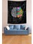 Sayısal Ve Sosyal Sağ Sol Beyin Leke Tutmaz Kumaş Duvar Örtüsü Duvar Halısı Tapestry 3