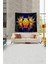 Lacivert Güneşin Içindeki Ay Leke Tutmaz Kadife Kumaş Duvar Örtüsü Duvar Halısı Tapestry 1