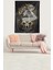 Medusa Ve Iskelet Leke Tutmaz Kadife Kumaş Duvar Örtüsü Duvar Halısı Tapestry 1