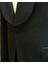 İtalyan kesim slim fit şal yaka ceket pantolon damatlık set siyah T11898 2