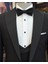 İtalyan stil slim fit ceket yelek pantolon damatlık set siyah T11635 3