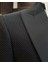 İtalyan stil slim fit ceket yelek pantolon damatlık set siyah T11635 4