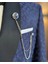 Italyan Stil Slim Fit Şal Yaka Kruvaze Ceket Pantolon Damatlık Set Lacivert T11796 4