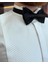 Italyan Stil Slim Fit Ata Yaka Pliseli Erkek Gömlek Beyaz T11602 2