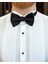 Italyan Stil Slim Fit Ata Yaka Pliseli Erkek Gömlek Beyaz T11603 2