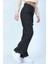 Kız Çocuk Kargo Cep Detaylı Yüksek Bel Wide Leg Kot Pantolon-Pnt-0029 2