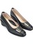 Kadın Hakiki Deri Siyah Comfort Ayakkabı 611 E6169-01 Bn Ayk Y24 Black 2