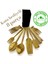 Zeytin Ağacı 8 Parça Set Handmade Ahşap Kaşık Spatula Salata Eli Çatal Kevgir Maşa Kutu 3