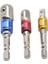 Krom Vanadyum Çelik Soket Adaptörü Hex Shank - 1/4 "3/8" 1/2" Uzatma Matkap Uçları Sürücü Elektrikli Delme Kafaları (Yurt Dışından) 1