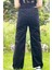 Kız Çocuk Komple Bel Lastikli Bol Paça Rahat Günlük Jean Kot PANTOLON-PNT-0017 4