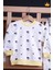 Babyhola 1-6 Yaş Unisex Kız Erkek Çocuk Pijama Takımı Ev Giyim Eşofman Takımı 2