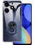 Tecno Camon 20 Kılıf Kamera Korumalı Yüzüklü Kickstand Tpu Kapak 1