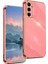 Samsung Galaxy A25 Kılıf Kamera Korumalı Parlak Gold Kenarlı Altın Detaylı Yumuşak Silikon Kapak 1